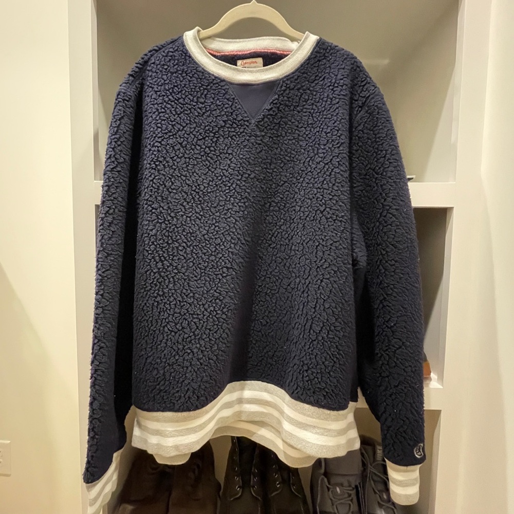 Todd Snyder + Champion Sherpa Crewneck Shirt
